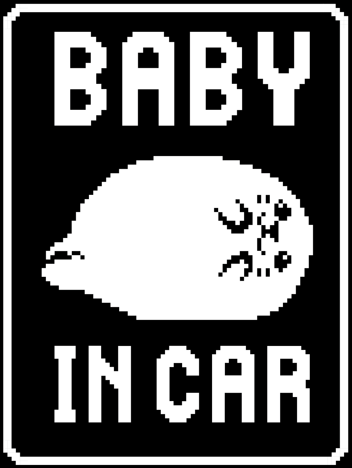 BABY IN CARステッカー